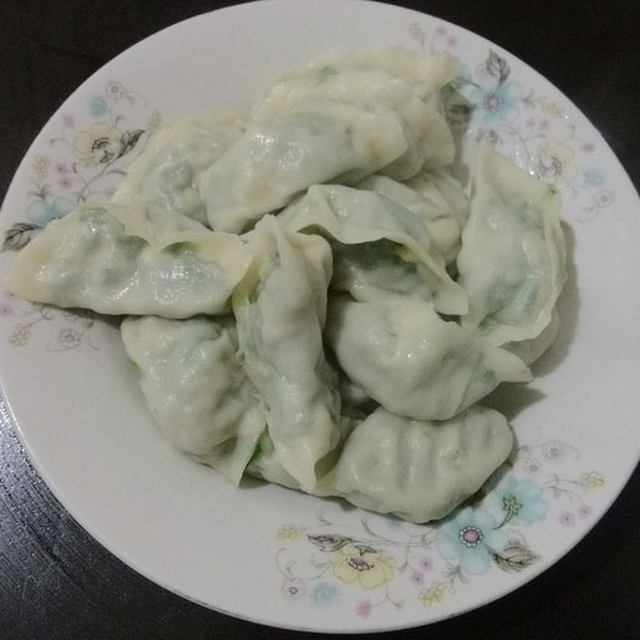 韭菜鸡蛋虾皮水饺