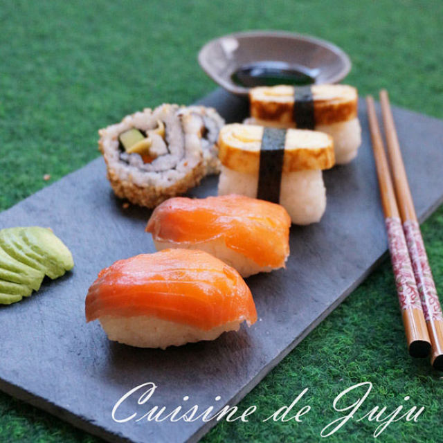 家常寿司的做法 家常寿司怎么做 家常寿司做法 Juju的巴黎厨房的菜谱 美食天下