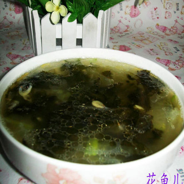 紫菜虾皮冬瓜汤