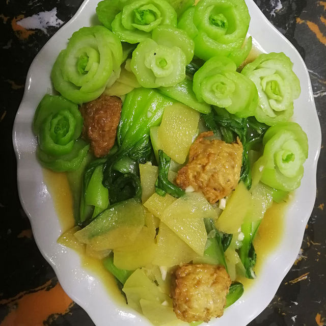 油菜土豆片