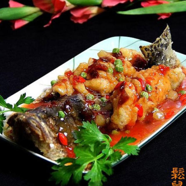 传统宴客菜肴“松鼠鳜鱼”