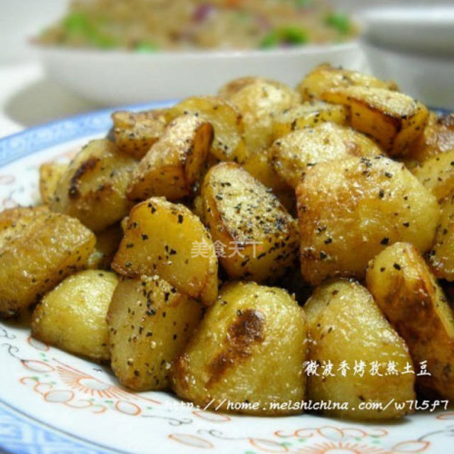 微波香烤孜然土豆