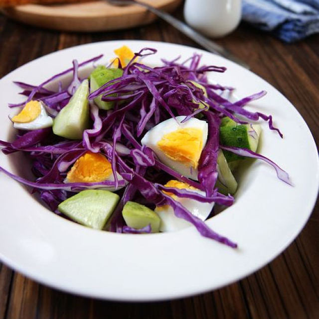 完美沙拉---紫甘蓝沙拉