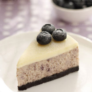美味迷人-----蓝莓芝士蛋糕