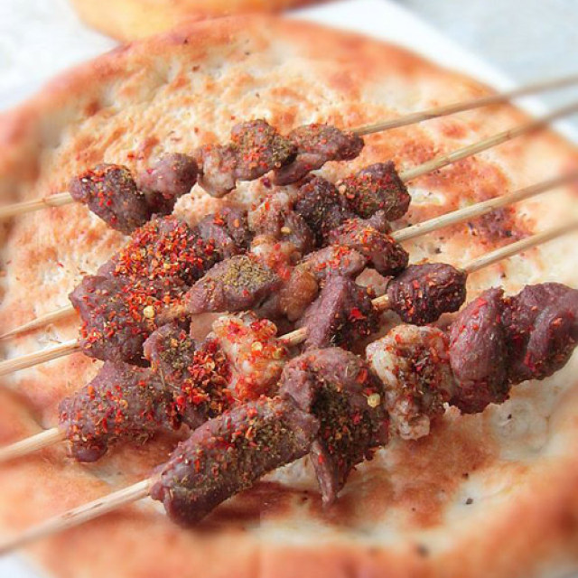烤羊肉串——新疆味道