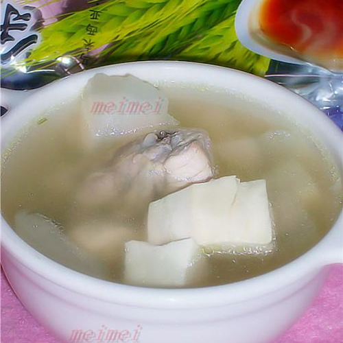白萝卜豆腐排骨汤图片