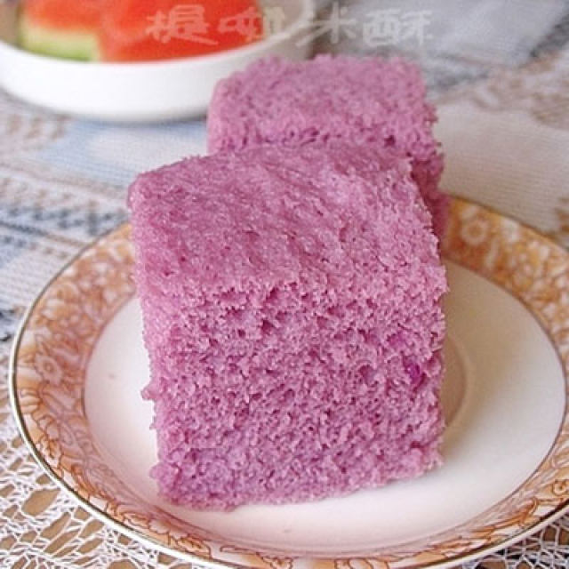 营养早餐之——紫薯发糕