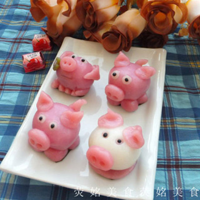 糯米团子---可爱猪猪和小熊