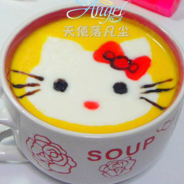 KT猫牛奶金瓜汤