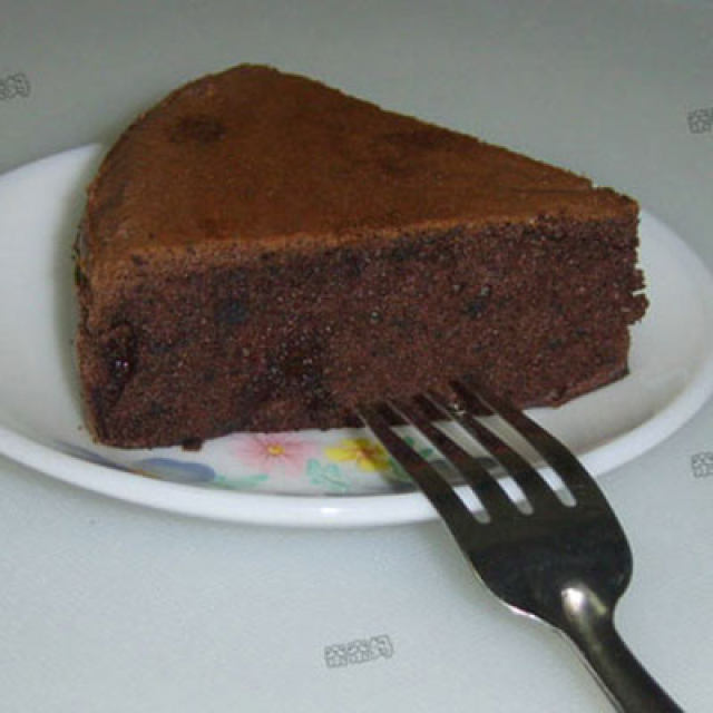 浓郁巧克力蛋糕—— 电饭锅做