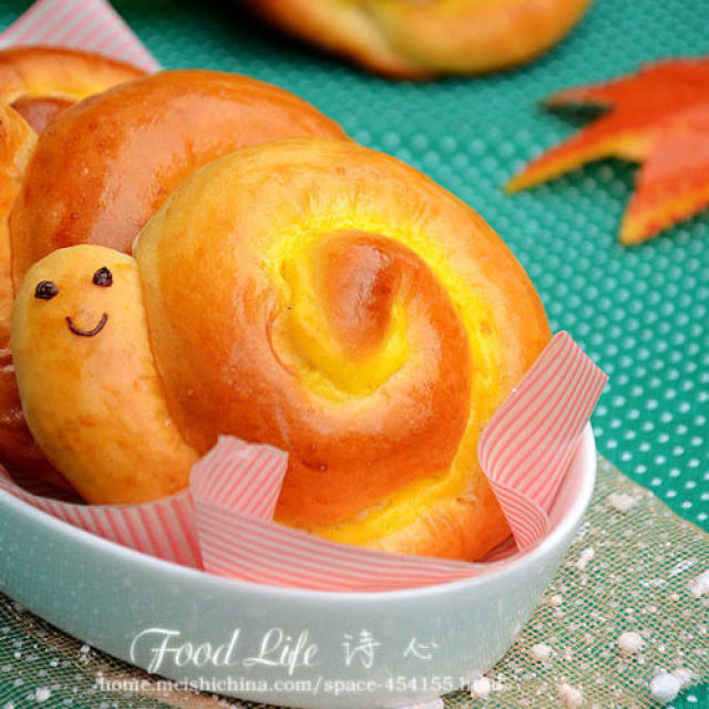 【蜗牛面包】---做款孩子超级喜欢的可爱造型