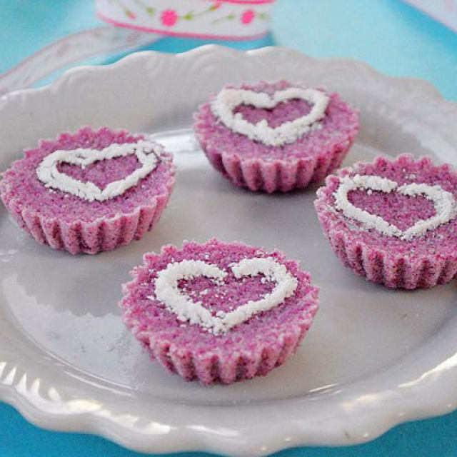 浪漫紫薯松糕~~~~将爱情进行到底