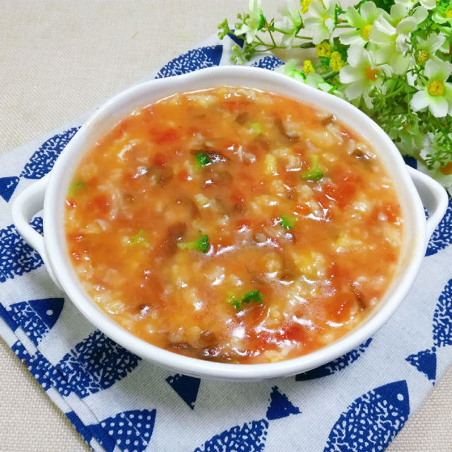 番茄紫菜疙瘩汤
