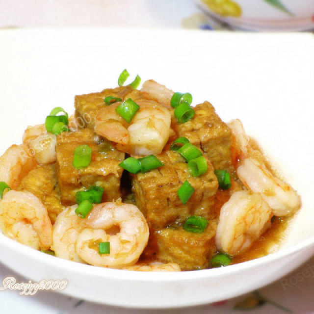 豆腐烩虾仁