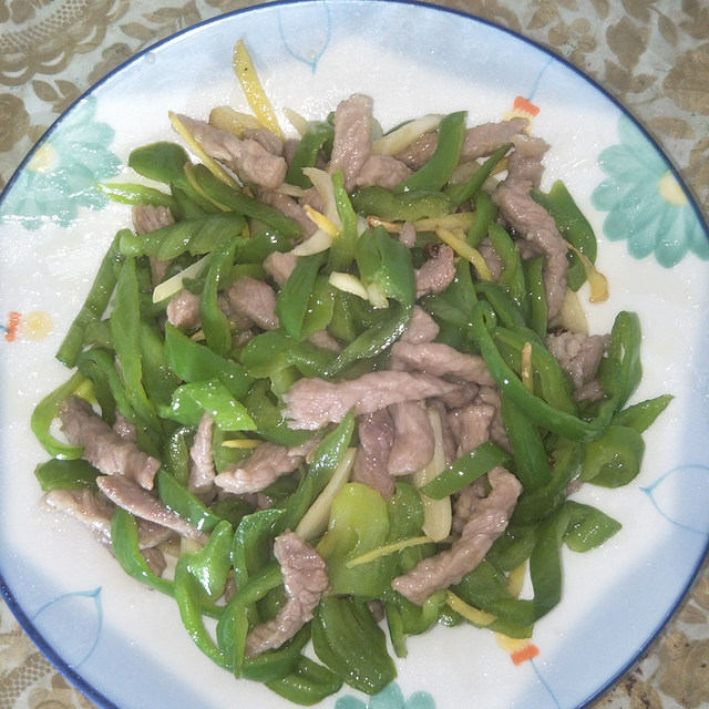 青椒肉丝