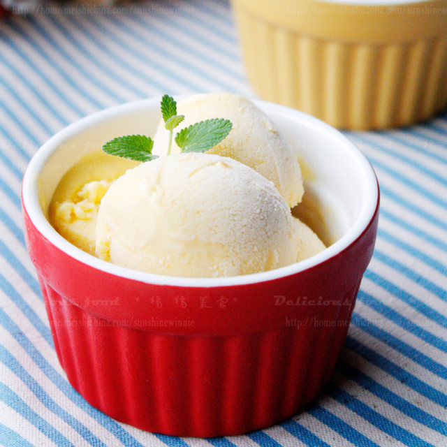炎炎夏日中的最爱-----芒果冰淇淋