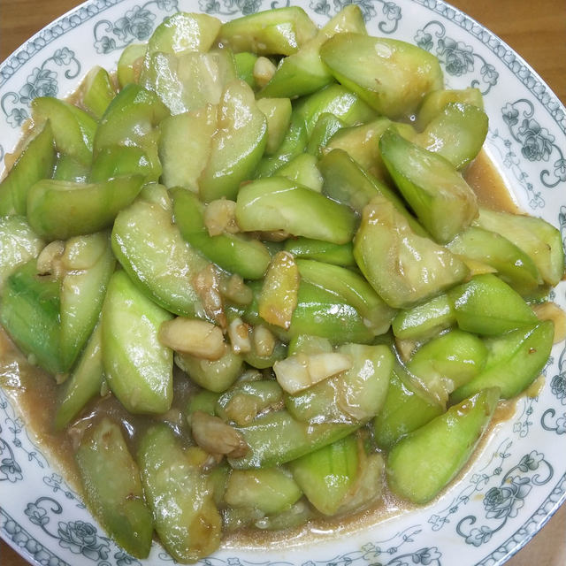 蚝油炒丝瓜