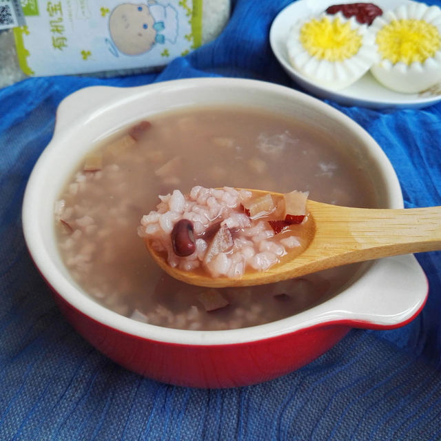 红枣红豆宝宝米粥