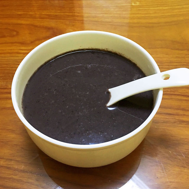 黑米豆浆