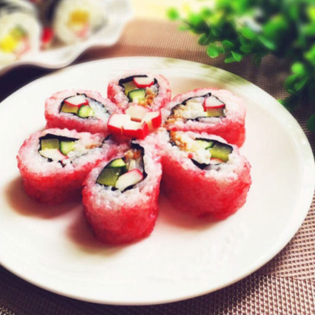 夏日懒人餐—樱花寿司