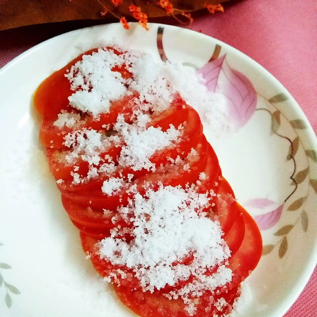 #夏日懒人餐#~糖拌西红柿🍅
