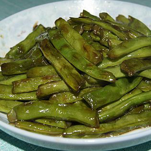 Simple and Delicious - Dry Stir Fried Plum Beans