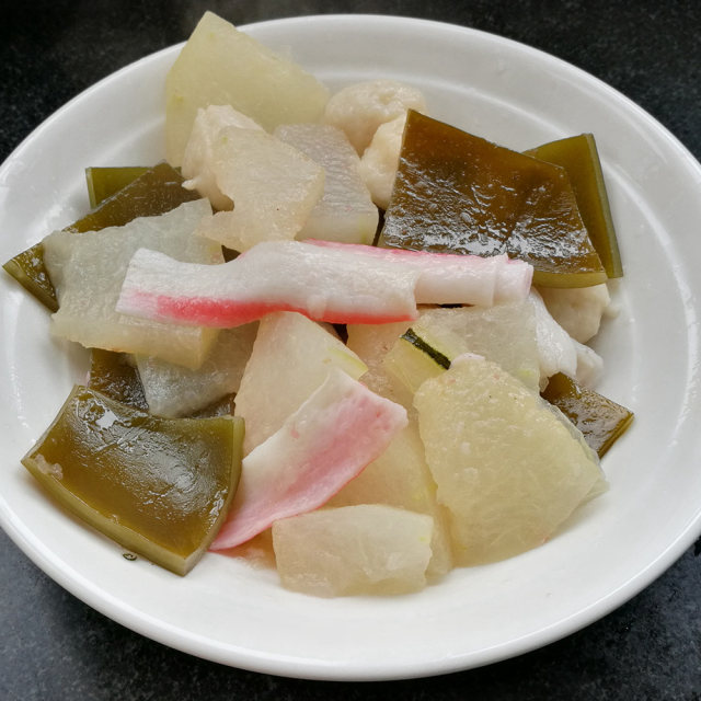 海带炖冬瓜-清热、减肥的好菜