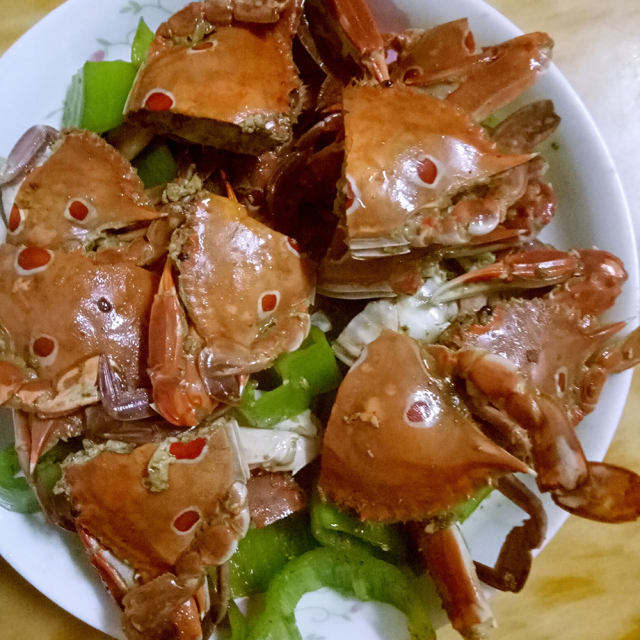 炒螃蟹