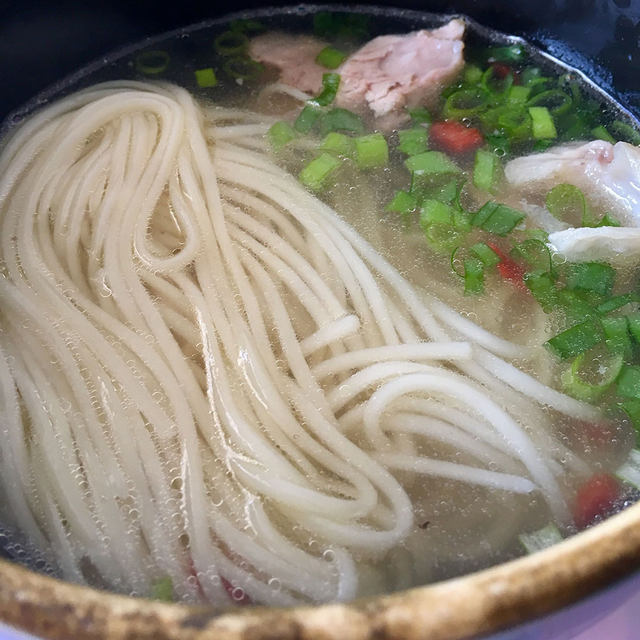 肉汤捞面