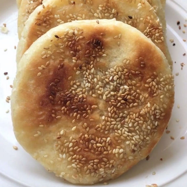 香酥芝麻烧饼