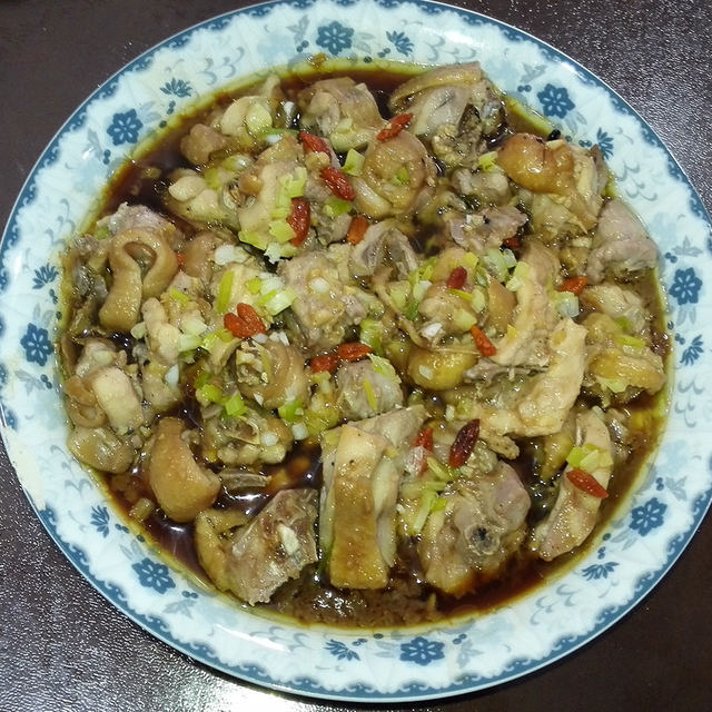 蒸鸡肉