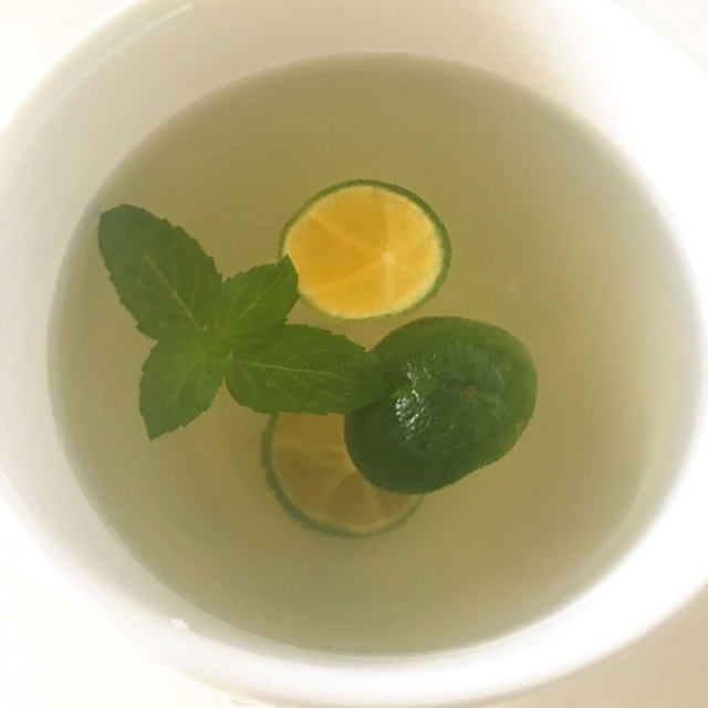 夏日饮品——蜂蜜柠檬薄荷水