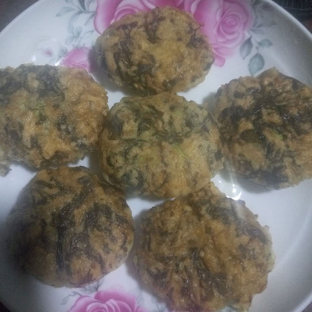 蒲瓜紫菜煎饼