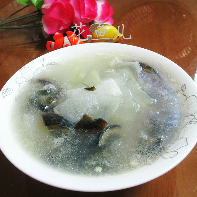 皮蛋冬瓜湯的做法_皮蛋冬瓜湯怎麼做_花魚兒的菜譜_美食天下