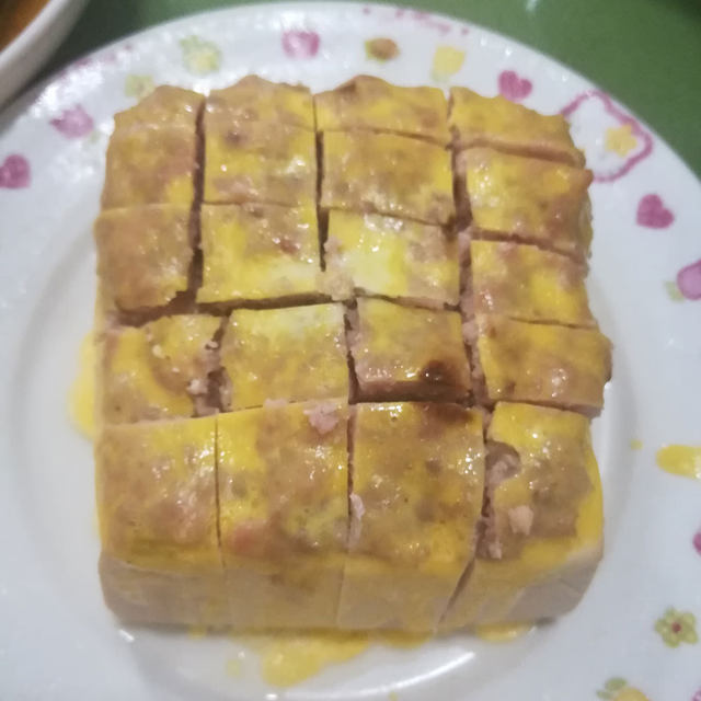 豆腐肉饼