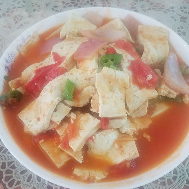 西红柿炒豆腐