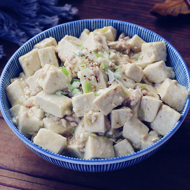 肉末豆腐