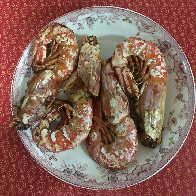 黑椒烤虾