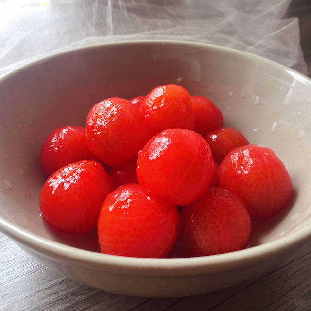 糖渍小西红柿