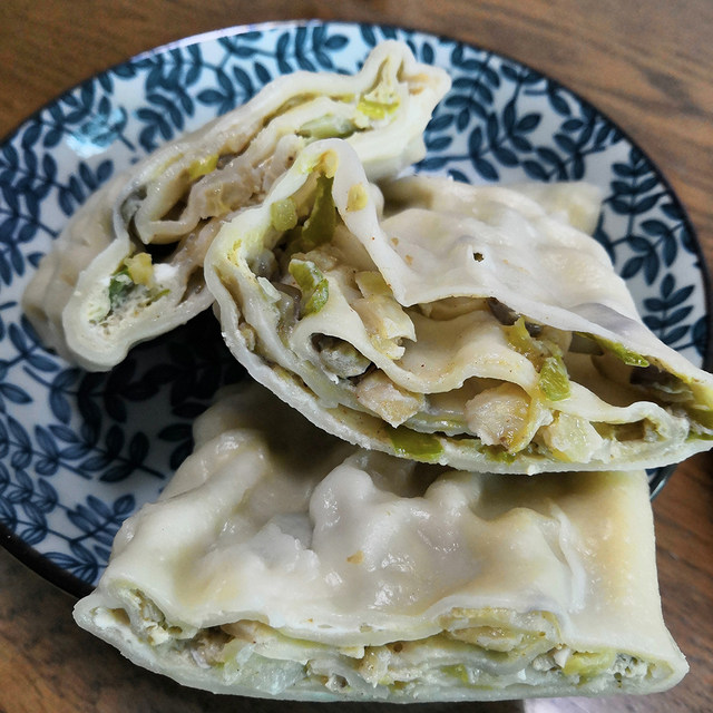 卷饼之蒸菜饦