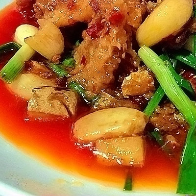 新疆炒鱼排图片