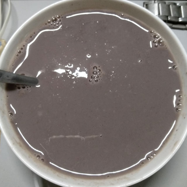 黑米黑豆浆