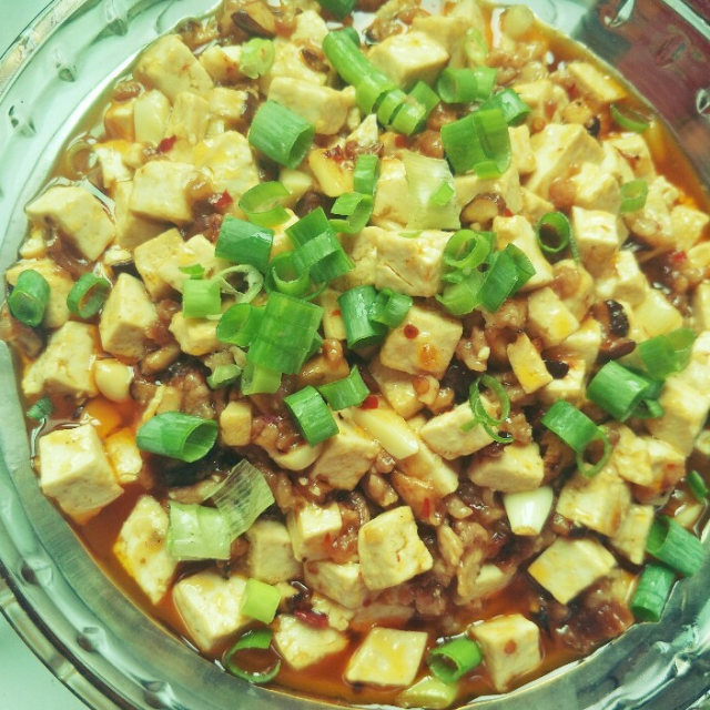 香菇肉末豆腐