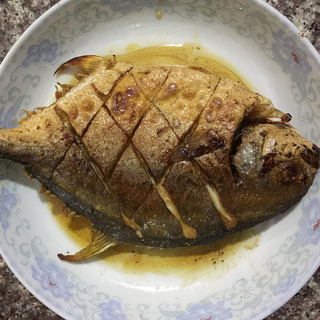 香煎鯧魚