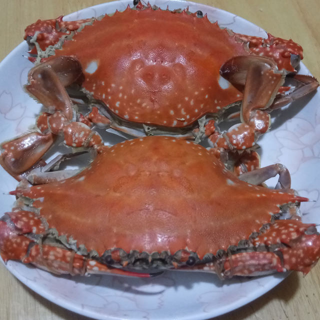 “海鲜”清蒸大螃蟹