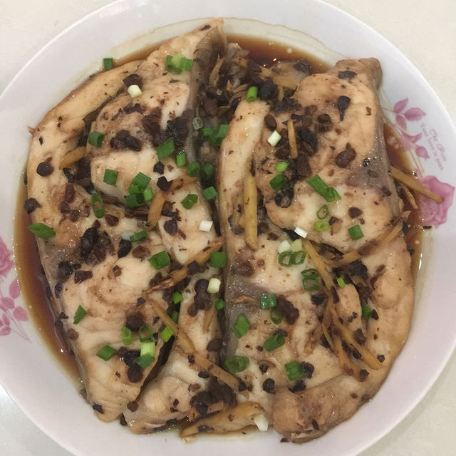 豆豉蒸鱼腩