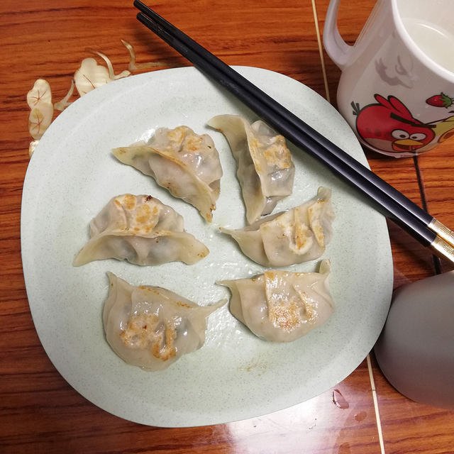 香煎玉米饺