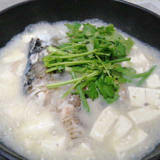 豆腐魚頭湯