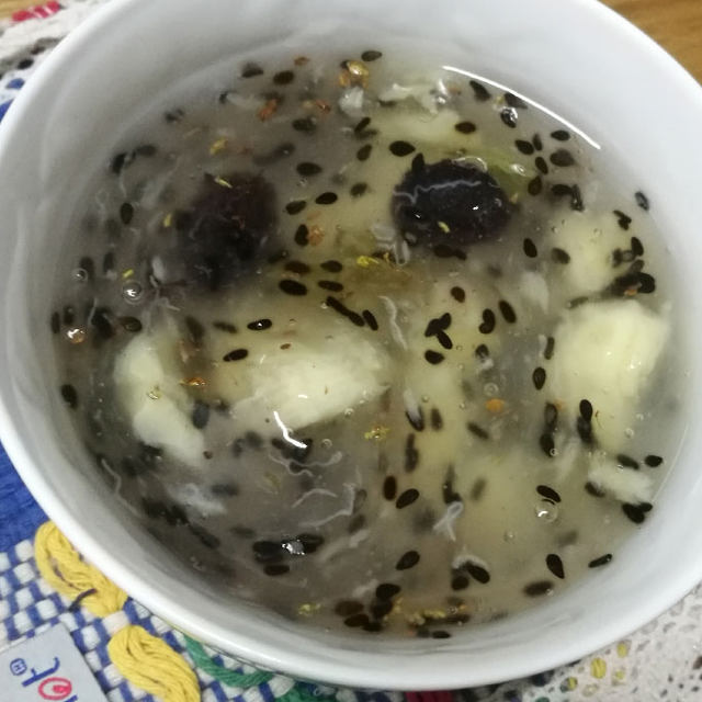 香糯藕粉水果羹