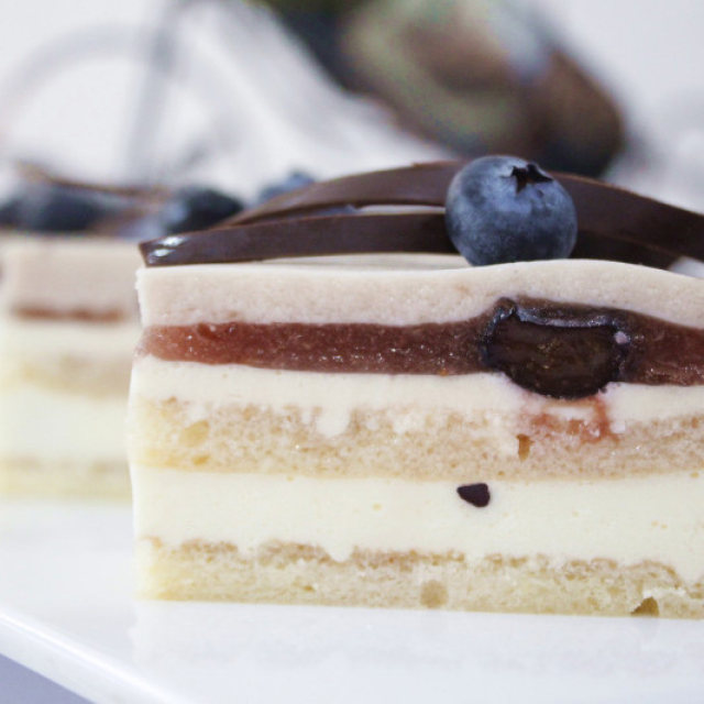 法式蓝莓蛋糕